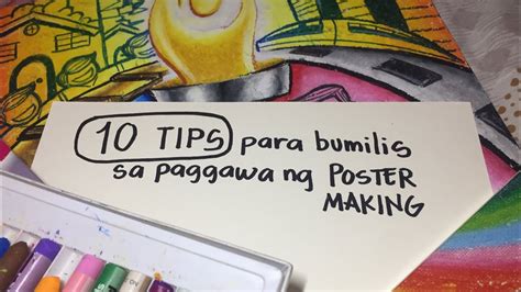 Tips sa Mabilis na Pagawa ng Poster .